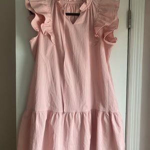 Used pink dress size Large